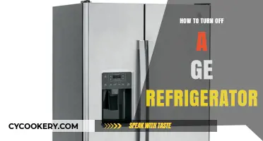 Quick Guide: Turning Off Your GE Refrigerator Safely and Easily