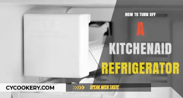 Quick Guide: Turning Off Your KitchenAid Refrigerator Safely and Easily