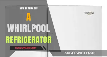 Quick Guide: Turning Off Your Whirlpool Refrigerator Safely and Easily