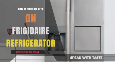 Silencing the Beep: A Guide to Turning Off Your Frigidaire Fridge Alarm