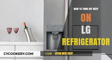 Silencing the Beep: A Guide to Turning Off LG Refrigerator Alerts