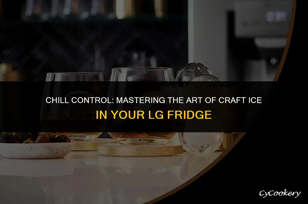 how to turn off craft ice in lg refrigerator