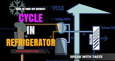 Easy Steps to Disable the Defrost Cycle in Your Fridge