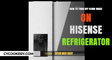 Disable Demo Mode on Your Hisense Fridge: A Simple Guide