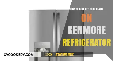 Silencing the Beep: A Guide to Turning Off Your Kenmore Fridge Alarm