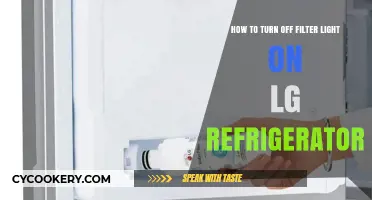 Easy Steps to Disable Filter Light on LG Fridge