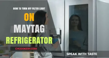 Easy Steps to Disable Filter Light on Maytag Refrigerator