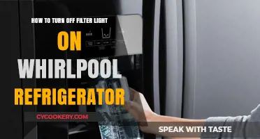 Easy Steps to Disable Filter Light on Whirlpool Fridge