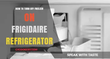 Easy Steps to Disable Your Frigidaire Freezer: A Quick Guide