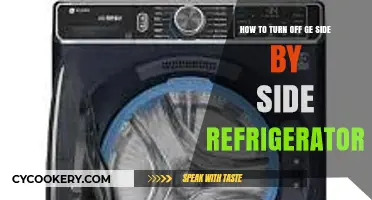 Easy Steps to Turn Off Your GE Side-by-Side Fridge