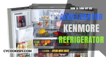 Disable Ice Accelerator in Kenmore Fridge: Quick Guide