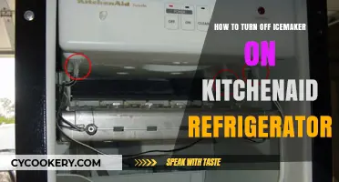 Disable Your KitchenAid Icemaker: A Simple Guide