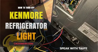 Quick Guide: Turning Off Your Kenmore Refrigerator Light Easily