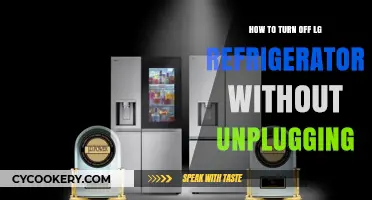 Safely Powering Down Your LG Fridge: A Step-by-Step Guide