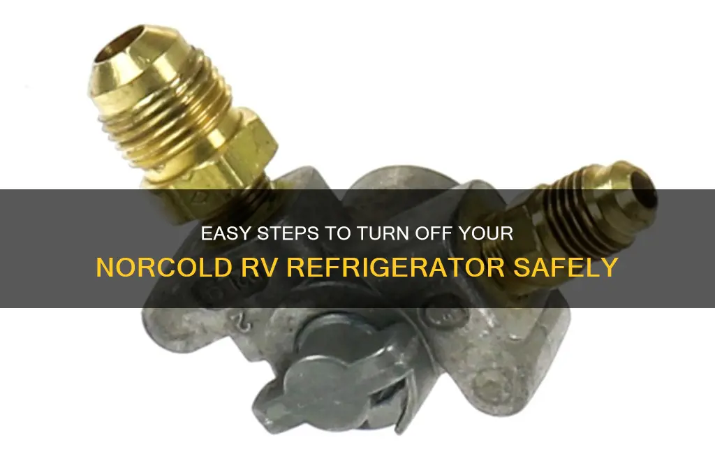 how to turn off norcold rv refrigerator