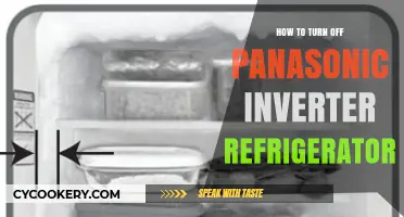 Easy Steps to Turn Off Your Panasonic Inverter Refrigerator