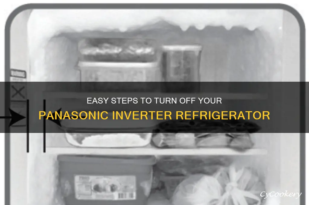 how to turn off panasonic inverter refrigerator