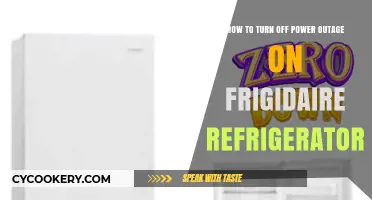 Quick Fix: Turning Off Power Outage Mode on Frigidaire Fridges