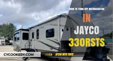 Jayco 330RSTs: Mastering the Art of Refrigerator Shutdown