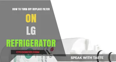 Disable Replacement Filter Alert on LG Fridge: Quick Guide