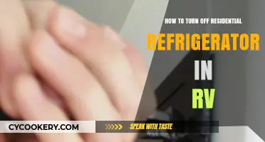 RV Living: Simple Steps to Safely Turn Off Your Residential Fridge