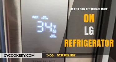 Easy Steps to Disable Sabbath Mode on Your LG Fridge