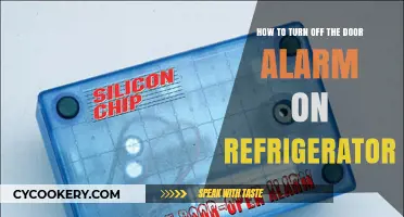 Silencing the Chill: A Guide to Turning Off Your Refrigerator's Door Alarm