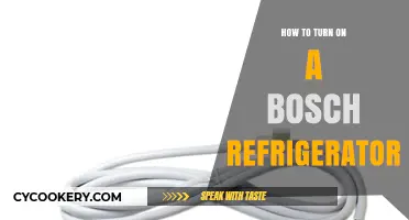 Easy Steps to Power On Your Bosch Refrigerator Quickly