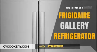 Activating Your Frigidaire Gallery Refrigerator: A Simple Guide
