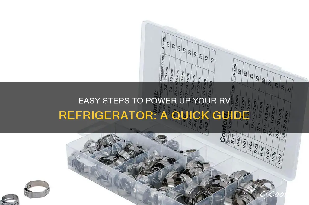 how to turn on a rv refrigerator