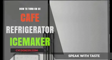 Easy Steps to Activate Your GE Café Refrigerator Ice Maker
