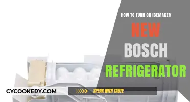 Activating Your New Bosch Fridge's Ice Maker: A Simple Guide