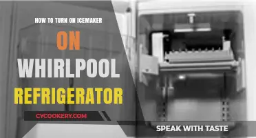 Easy Steps to Activate Your Whirlpool Refrigerator's Icemaker Feature
