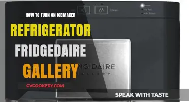 Chill Vibes: Activating Your Frigidaire Gallery Icemaker in Simple Steps