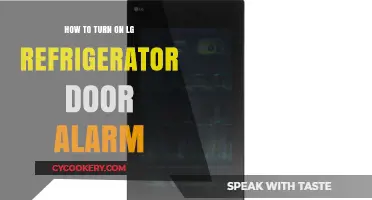 Easy Steps to Activate Your LG Fridge Door Alarm
