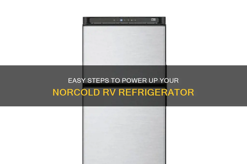 how to turn on norcold rv refrigerator