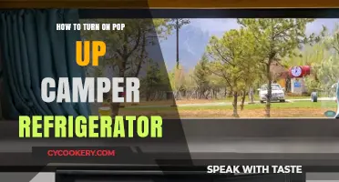 Effortless Cooling: Activating Your Pop-Up Camper Refrigerator