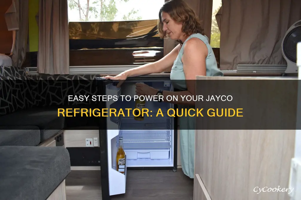 how to turn on refrigerator in jayco