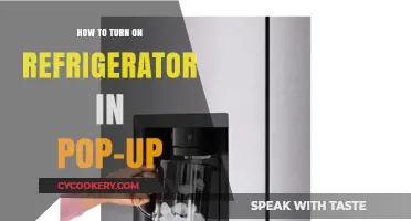 Quick Guide: Activating Your Pop-Up Refrigerator in Simple Steps