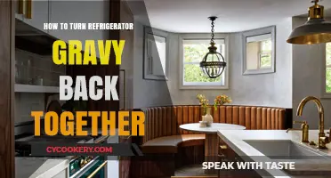Revive Refrigerator Gravy: Simple Steps to Reconstitute and Restore Flavor