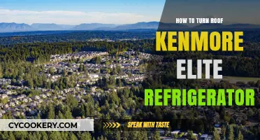 Easy Steps to Turn Your Kenmore Elite Refrigerator Roof Efficiently