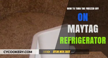 Unplug and Unfreeze: A Simple Guide to Turning Off Your Maytag Freezer
