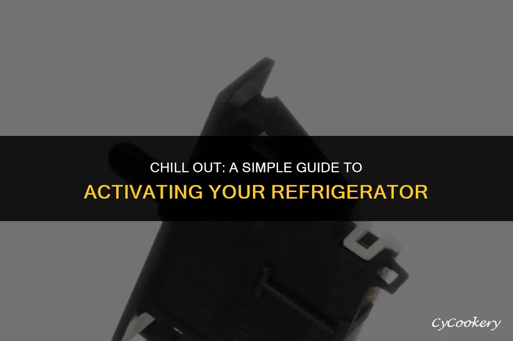 how to turn up the refrigerator on it