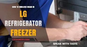 Unclogging Your LG Fridge Freezer Drain: A Simple Guide