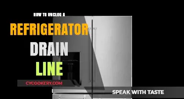 Quick Fix: Unclog Your Refrigerator Drain Line in Easy Steps