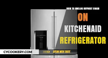 Unclogging Your KitchenAid Fridge's Defrost Drain: A Simple Guide