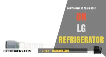 Unclogging Your LG Refrigerator Drain Hose: A Simple Guide