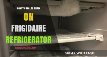 Quick Fix: Unclogging Your Frigidaire Refrigerator Drain in Simple Steps