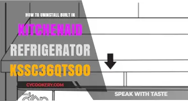 Effortlessly Remove Your KitchenAid KSSC36QTS00 Fridge: A Step-by-Step Guide
