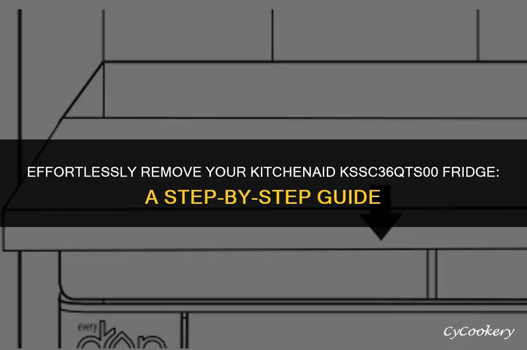 how to uninstall built in kitchenaid refrigerator kssc36qts00